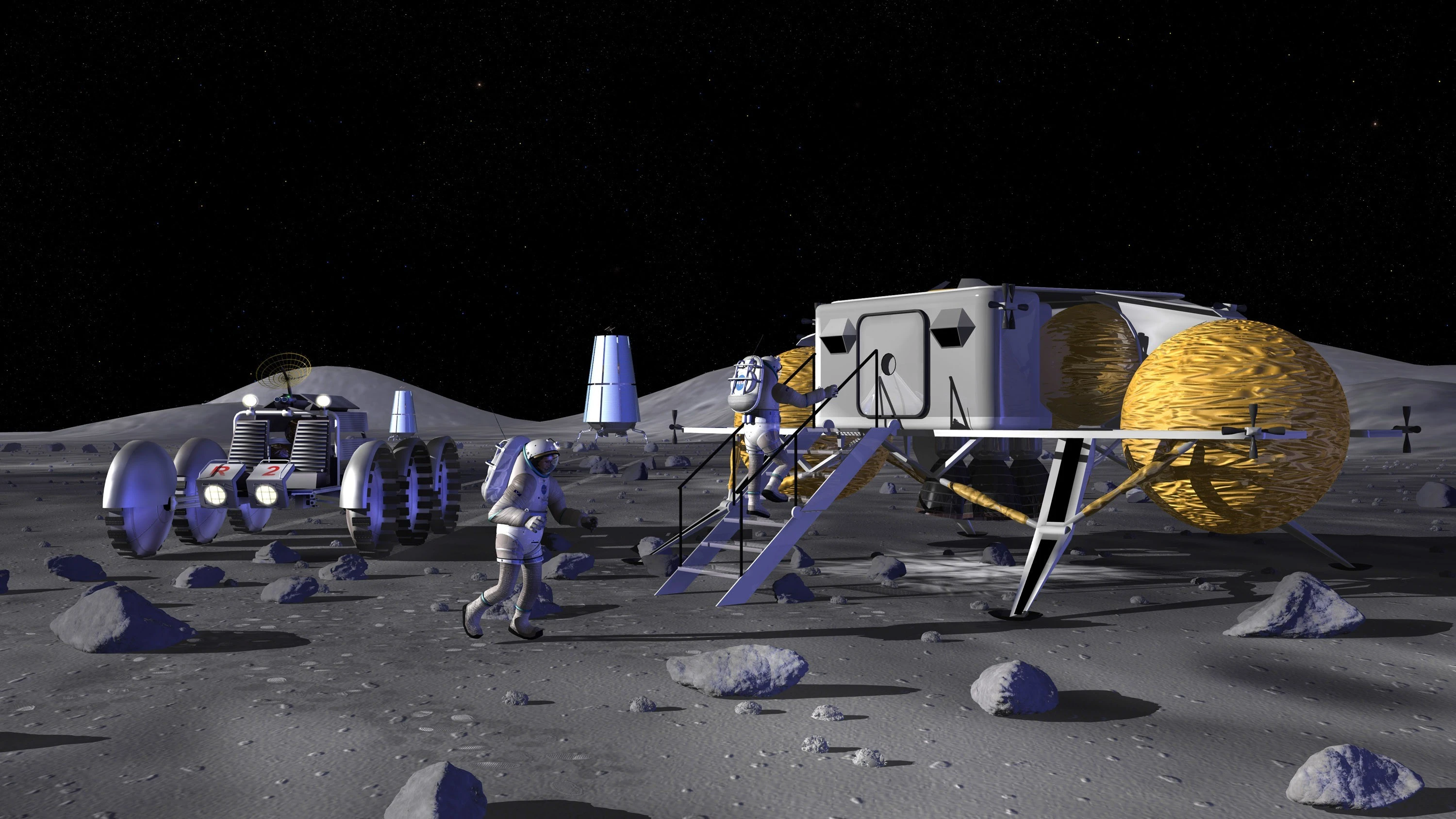 NASA công bố kế hoạch xây căn cứ 20 tỉ USD trên Mặt Trăng