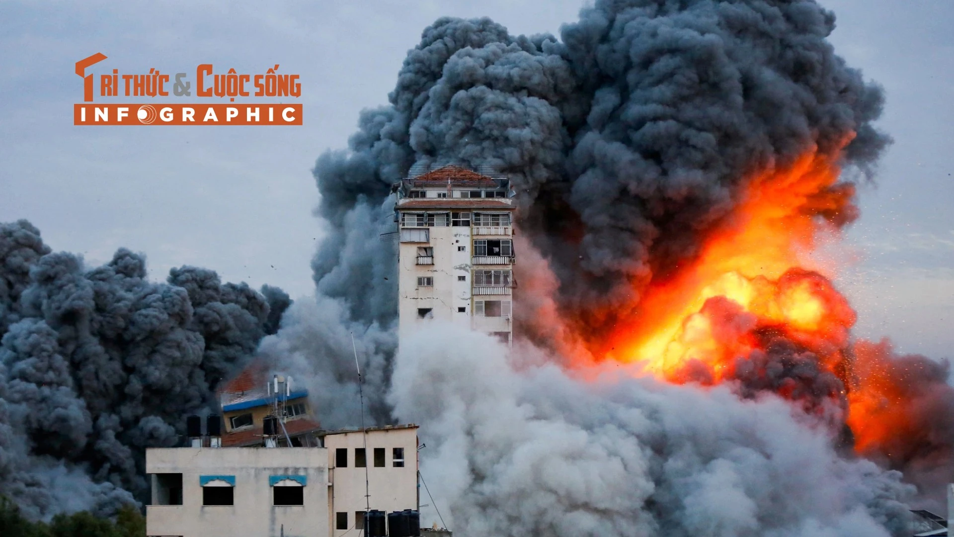 [INFOGRAPHIC] Nhìn lại lịch sử xung đột giữa Israel và Hamas