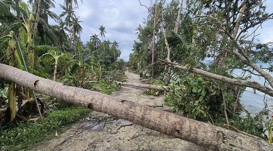 Hình ảnh bão Bualoi tàn phá Philippines, ít nhất 10 người thiệt mạng