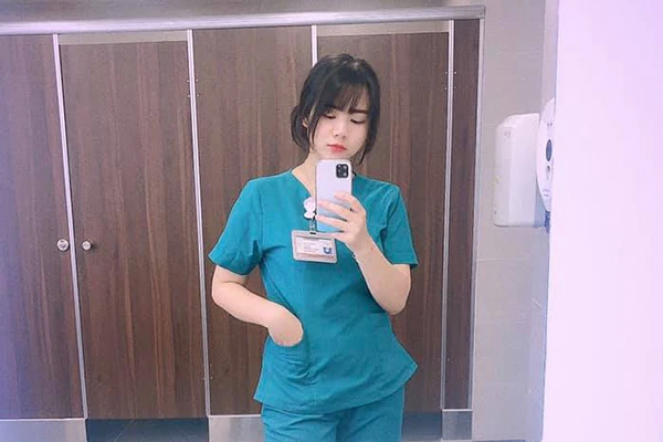 Chân dung nữ sinh ngành Y xung phong làm việc trong khu cách ly Covid-19
