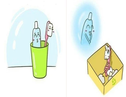 Sâu sắc chuyện tình bàn chải - kem đánh răng