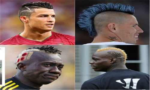 Những kiểu tóc độc của cầu thủ bóng đá