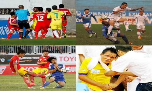 Những chiêu bẩn phổ biến nhất trong bóng đá Việt