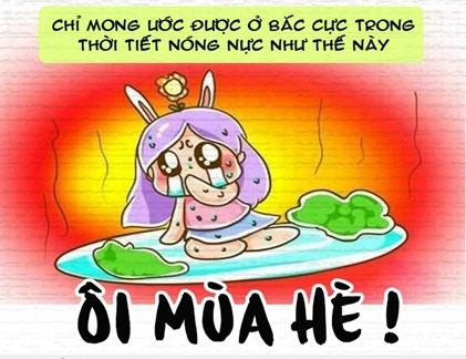 So sánh thú vị về mùa hè khiến dân mạng thích thú