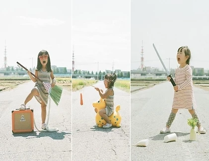 Cô bé Nhật Bản bắng nhắng đốn tim cư dân mạng