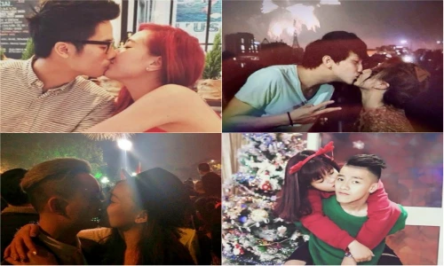 Những nụ hôn nóng bỏng nhất của các cặp hot teen Việt