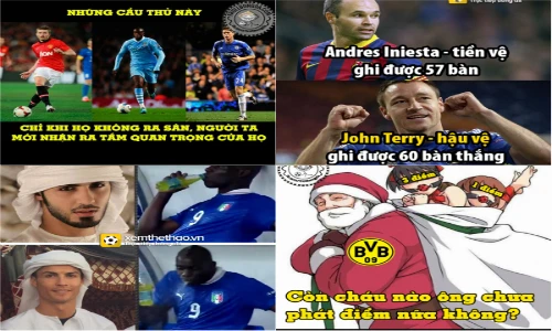 Ảnh chế bóng đá: Giroud ăn thẻ đỏ