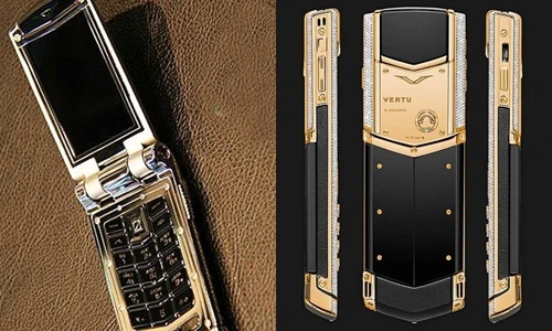 Tận mắt những điện thoại Vertu đắt đỏ nhất Việt Nam 
