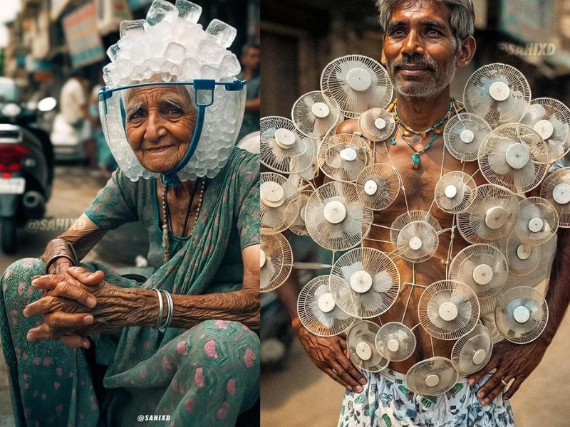 Nắng nóng kinh hoàng, AI gợi ý cuộc sống ở thế giới khác