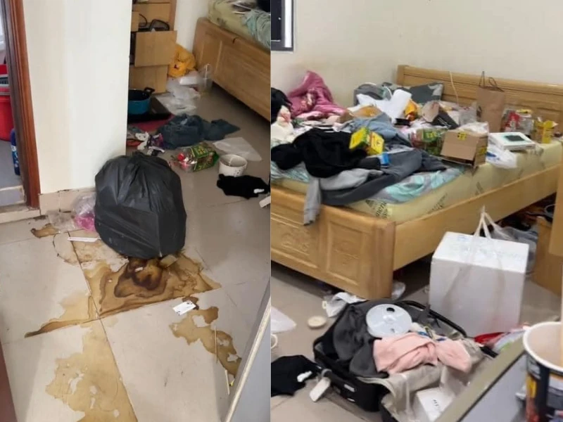 Nữ sinh ra ngoài sang chảnh nhưng "hết hồn" khi nhìn phòng trọ