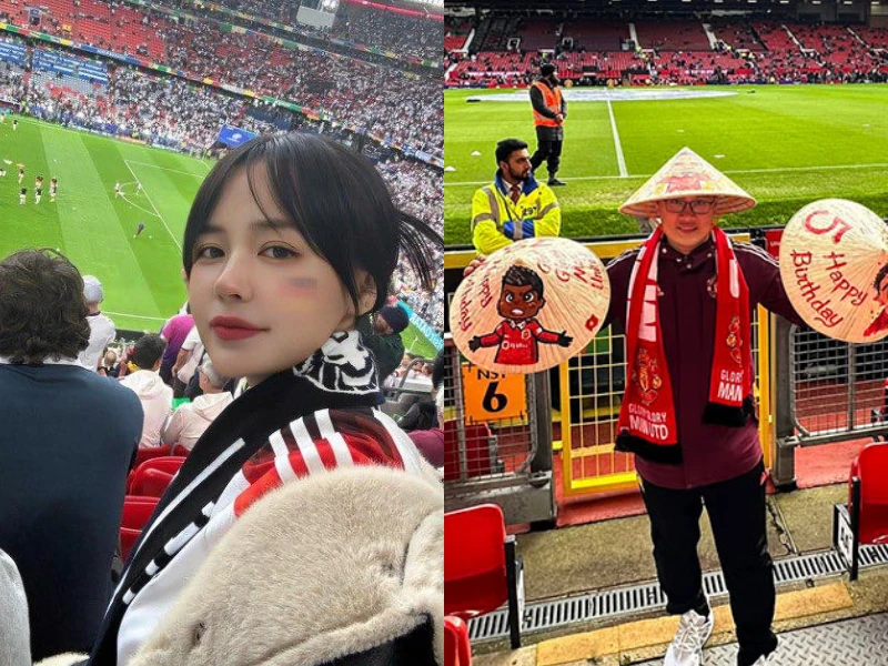 Nhan sắc sinh đẹp của cô nàng chi 200 triệu để đi xem EURO