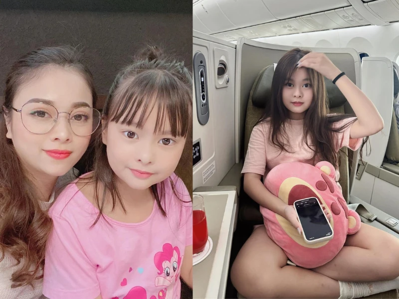 Con gái đầu của Hằng Túi đến tuổi cập kê phổng phao xinh đẹp