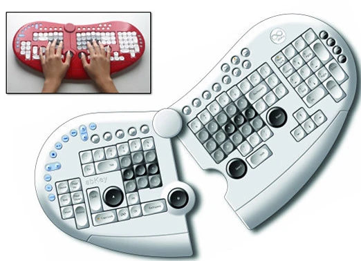 Những kiểu bàn phím máy tính kỳ dị nhất từng thấy