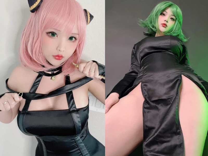 Cosplayer người Mỹ gốc Việt "đốt mắt" fan với vòng 1 “ngộp thở“