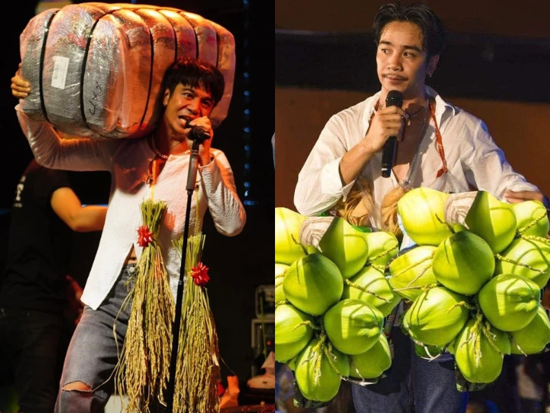 Đi hát hội chợ trở về, nam ca sĩ mở nguyên tiệm tạp hóa