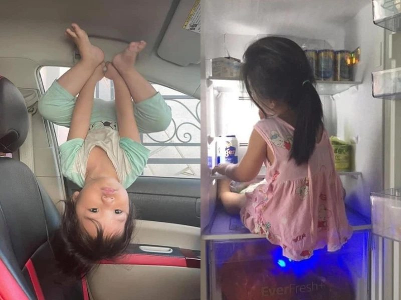 Hết hồn với những hình ảnh "đẻ con gái cho thùy mị, nết na"