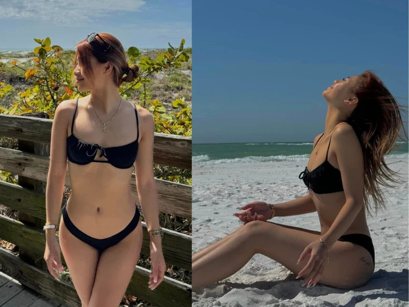 Hot girl TDDC Phạm Như Phương diện bikini, khoe đường cong “bốc lửa” 