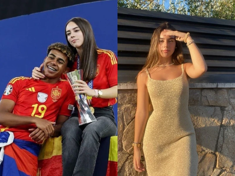 Danh tính bóng hồng thân mật với “thần đồng” Yamal mừng vô địch EURO