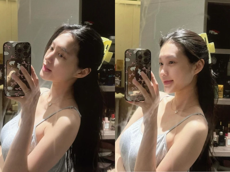 Doãn Hải My xả ảnh mặt mộc, nhan sắc sau sinh “mòn con mắt“