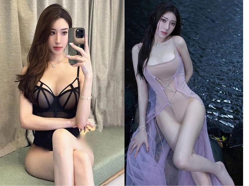 Bỏng mắt với nội y như có như không của hot girl Đài Loan 
