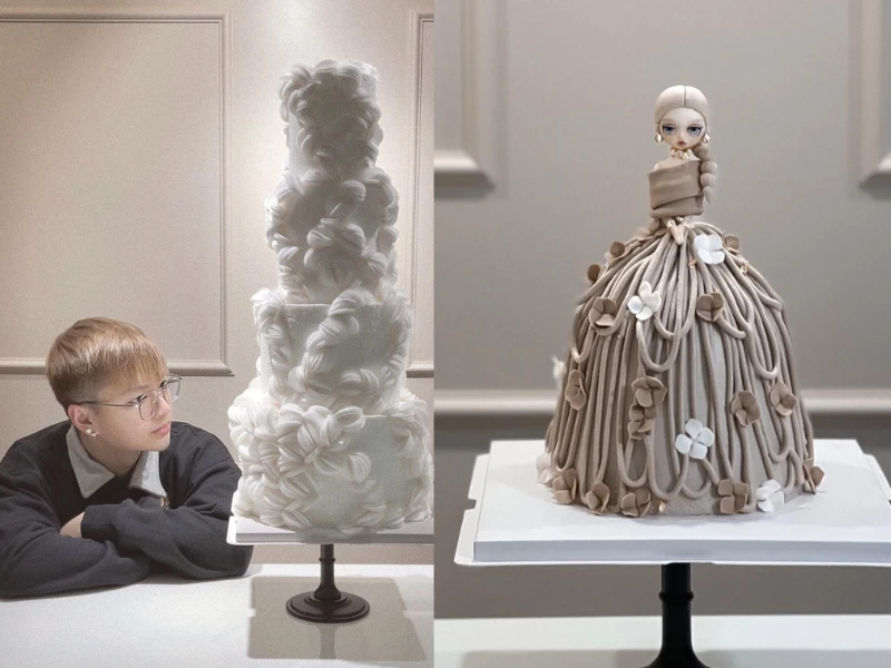 Chàng trai học thêm giải phẫu học, làm bánh kem đẹp như AI