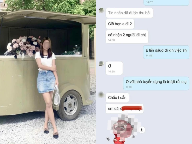 Nhà tuyển dụng tố cô gái trẻ xin việc nhưng thái độ khó đỡ