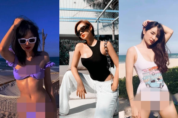 Sẵn đám cưới Phanh Lee, hội khách mời tranh thủ khoe dáng cực nuột