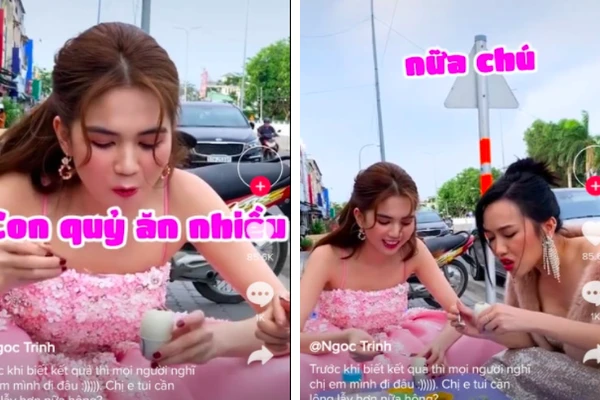 Nhìn Ngọc Trinh và Diệu Nhi lên đồ đi ăn, dân tình cười sặc sụa