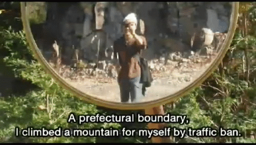 Chàng trai trong ảnh là chủ nhân của tác phẩm tỏ tình bằng cách "vẽ GPS". Ảnh cắt từ clip.