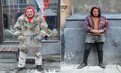 Ông lão “cái bang” có phong cách thời trang gây sốt nhất Ukraine