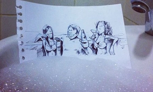 Loạt tranh vẽ tương tác siêu sáng tạo gây sốt mạng