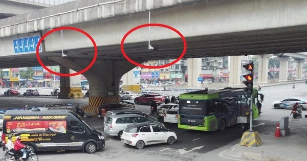 Cận cảnh nút giao Thanh Xuân sau điều chỉnh phương án tổ chức giao thông