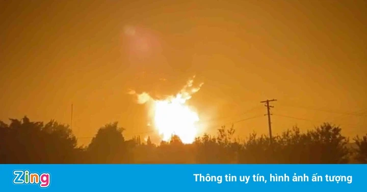 Video: Nổ nhà máy sản xuất pháo, 6 người bị thương