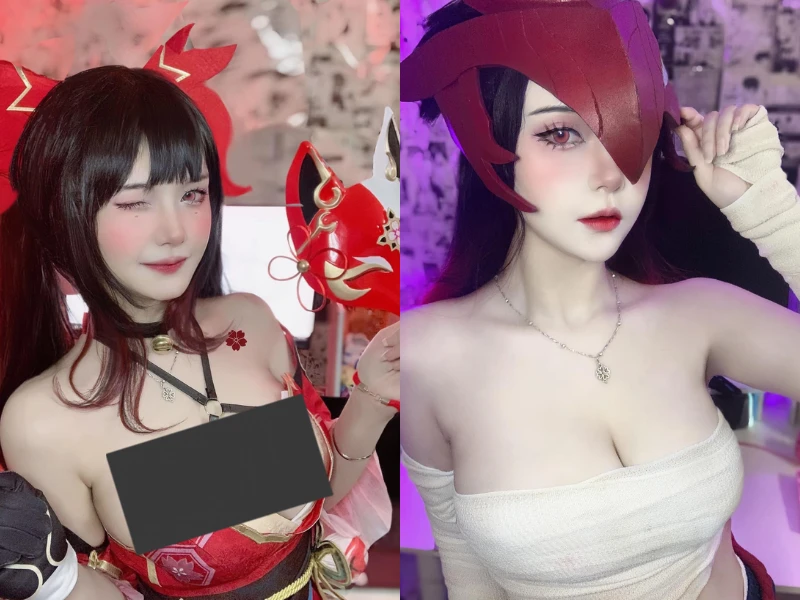“Nóng mắt” với loạt ảnh khoe da thịt, hở bạo của nữ cosplayer