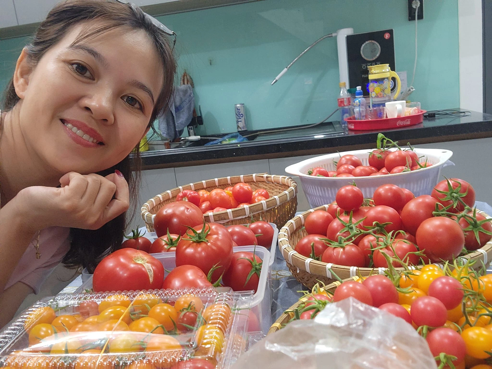 Mẹ đảm biến sân thượng thành vườn quê xanh mướt