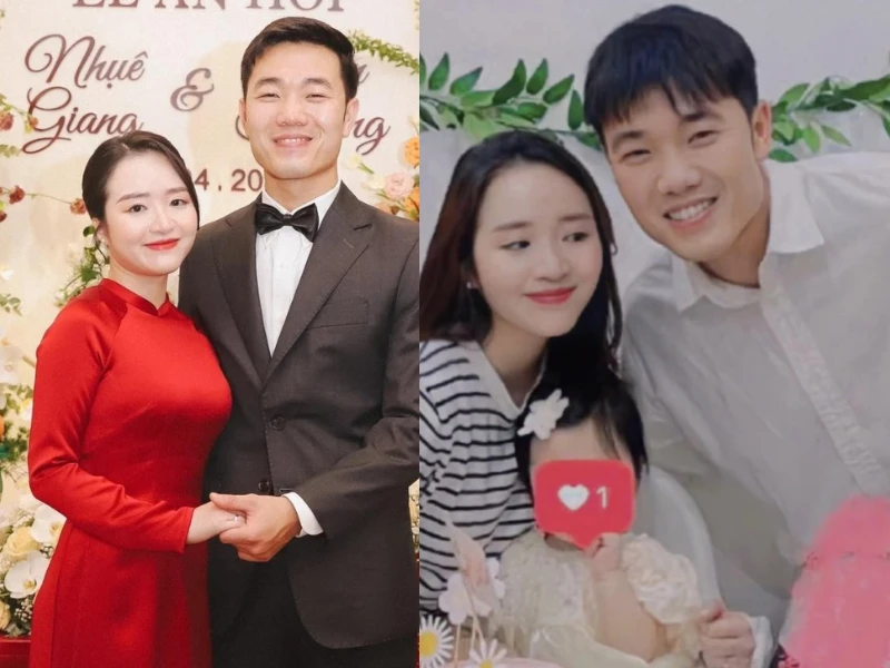 Sống chung 3 năm, vợ tiền vệ Xuân Trường chưa được diện váy cưới