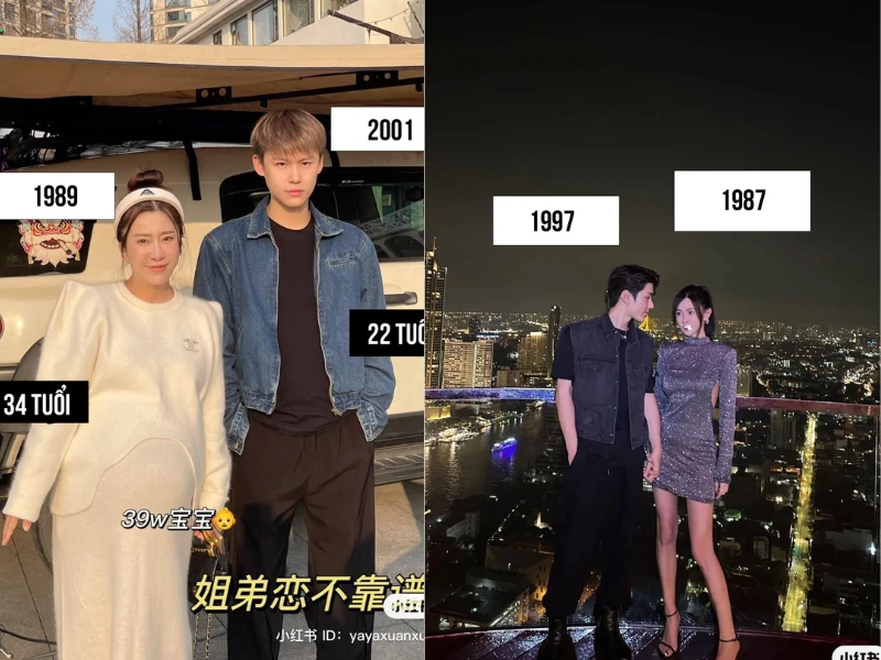 Không còn chuẩn mực tuổi tác, tình yêu phi công trẻ lên ngôi