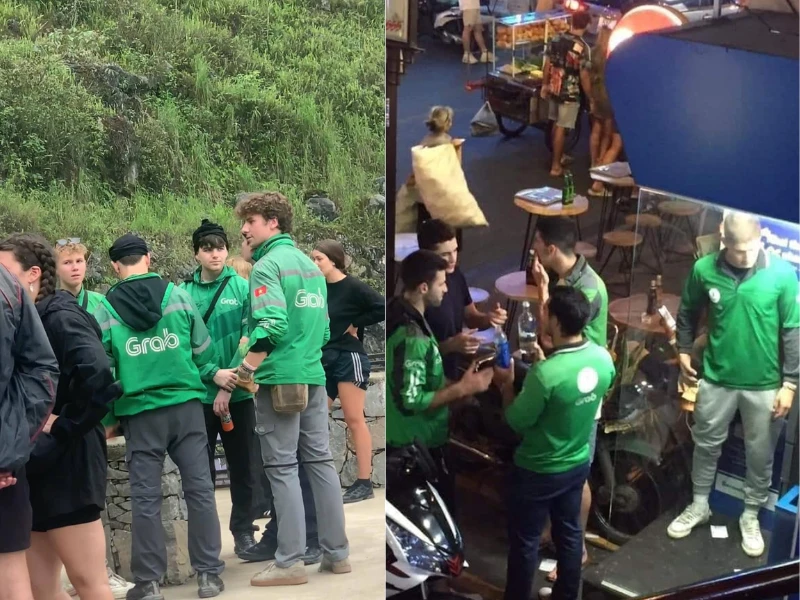 Tưởng là tài xế xe ôm công nghệ, đến gần mới biết sự thật