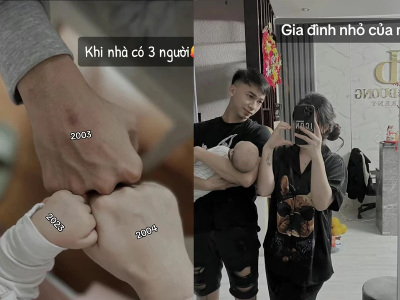 Loạt ảnh “nhà có 3 người” truyền động lực cho ai còn độc thân