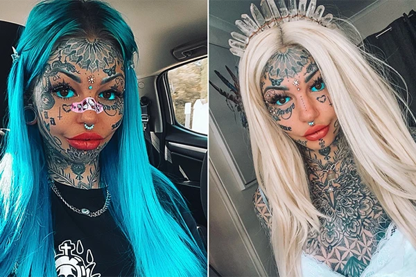 Đào mộ nhan sắc “cô gái rồng“ trước khi xăm kín người