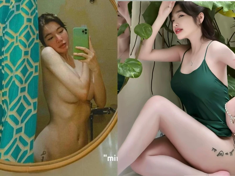 Mỹ nhân khỏa thân chụp ảnh trước gương khiến netizen nóng mắt