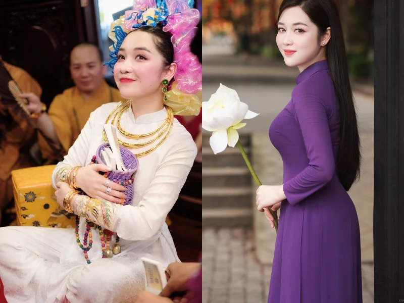 Cô đồng xinh như hoa hậu khiến nhiều người xao xuyến