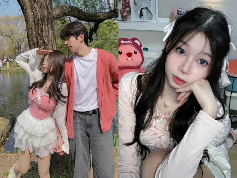 Cặp đôi đũa lệch 25cm, nhan sắc bạn gái khiến ai cũng đổ gục