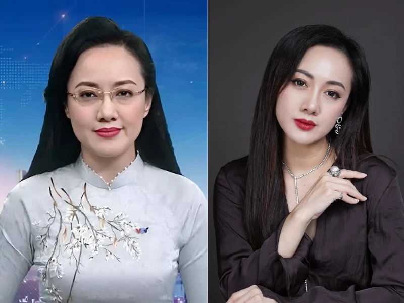 Sắc vóc BTV thời sự Hoài Anh ở tuổi u50