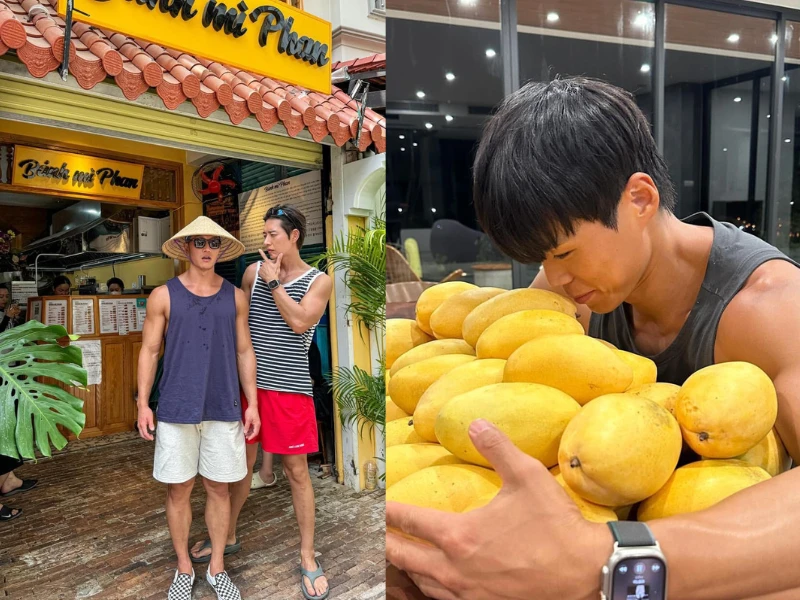 Tài tử Park Hae Jin và dàn trai 6 múi oanh tạc Việt Nam