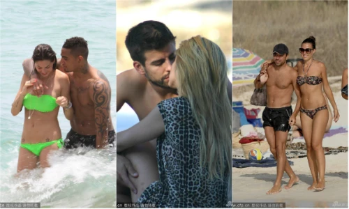 Chộp khoảnh khắc sao bóng đá tình tứ với người đẹp