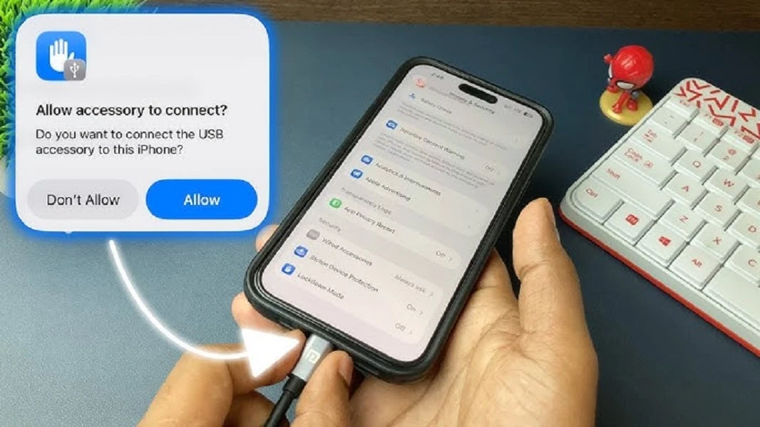 Tính năng mới trên iPhone giúp ngăn bị đánh cắp dữ liệu