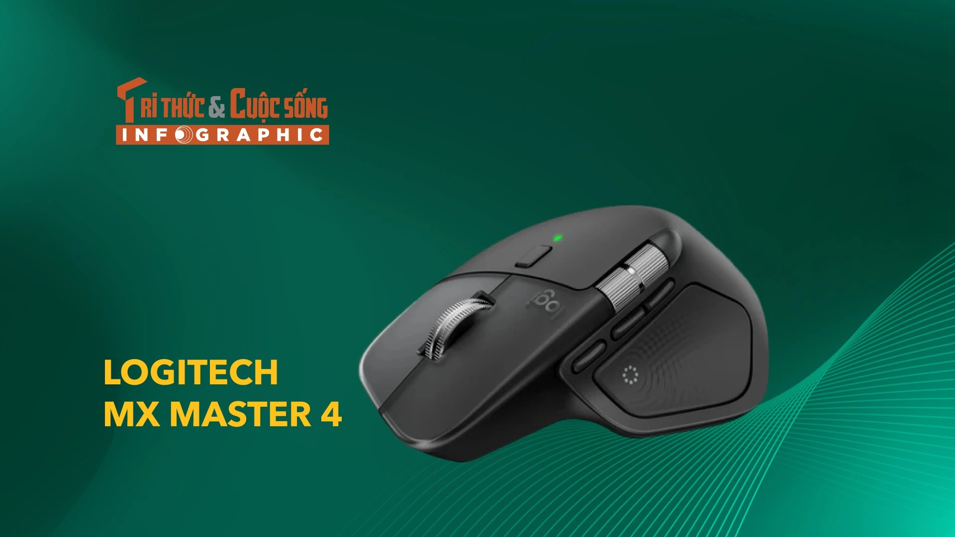 [INFOGRAPHIC] Logitech MX Master 4, Chuột cao cấp thêm rung phản hồi 