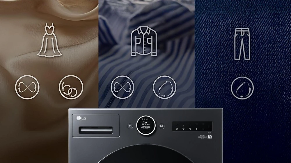 LG AI DD 2.0 biến máy giặt thành “trợ thủ xanh” của gia đình hiện đại