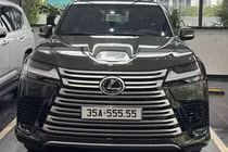 Đại gia lâu đài Thành Thắng tậu Lexus LX600 biển 35A-555.55